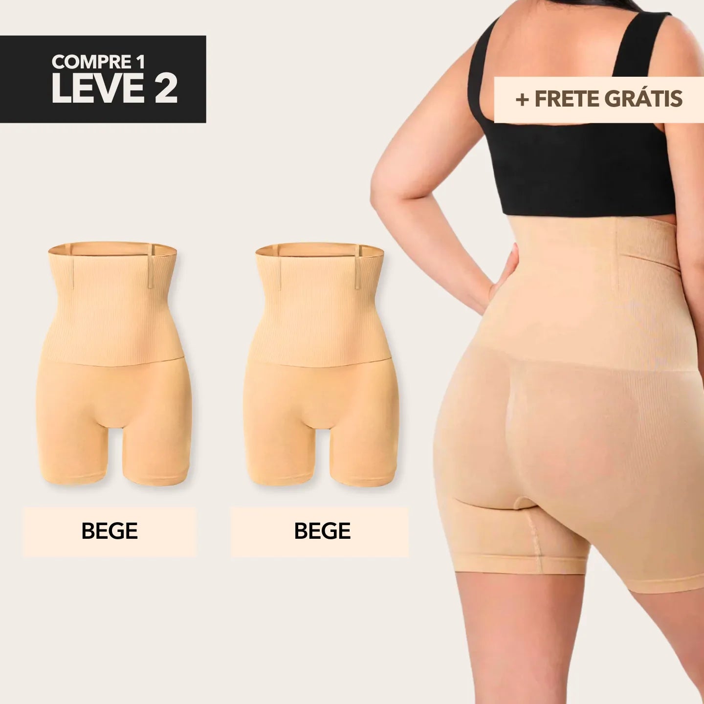 Compre 1 Leve 2 - Kit Modelador de Cintura Ultra Shaper
