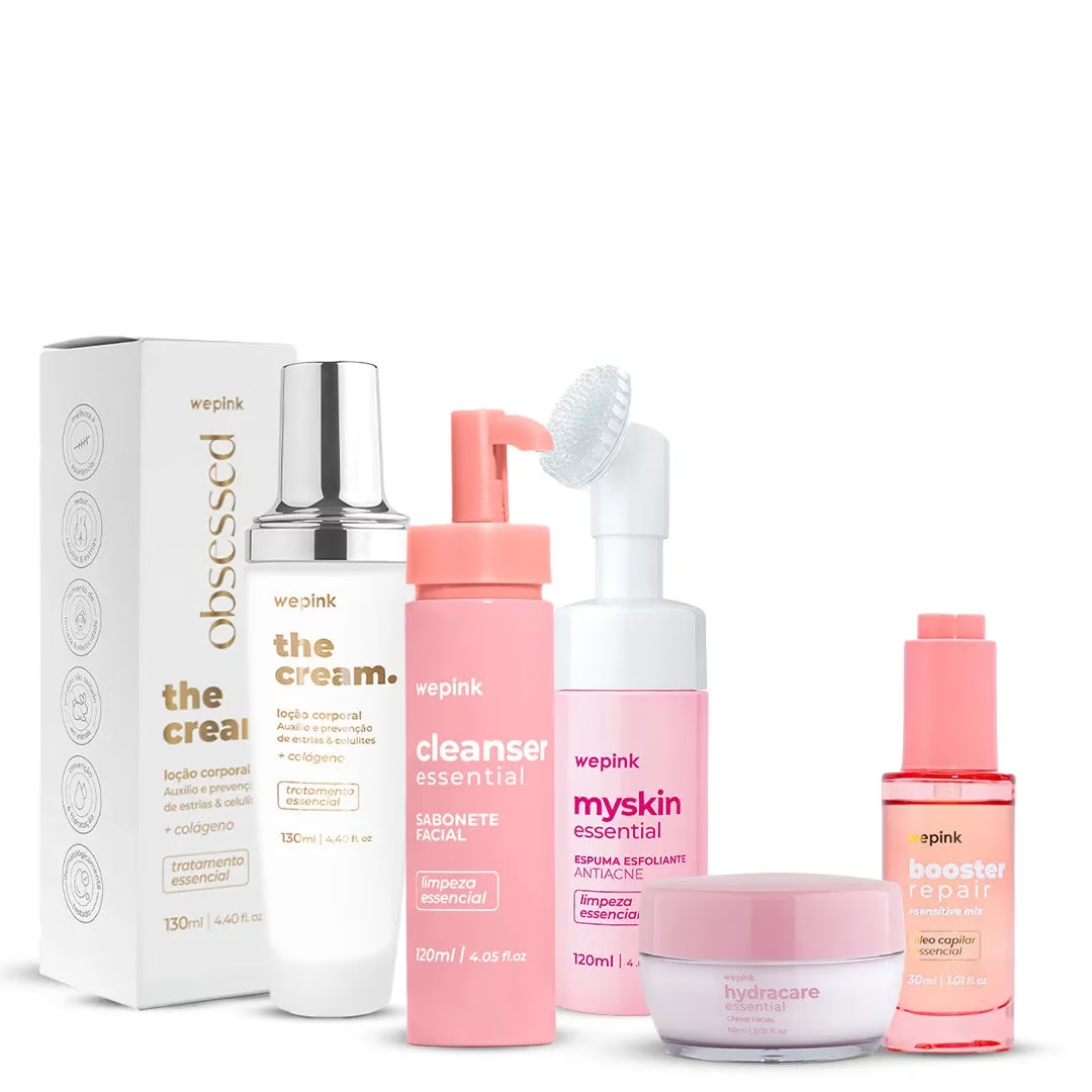 Kit The Cream Obsessed + Myskin + Cleanser + Hydracare + Booster – Wepink