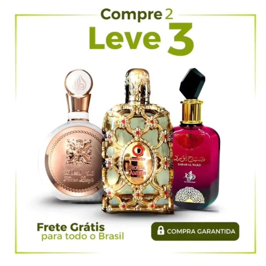 Combo Árabe Premium – Sabah Al Ward, Fakhar e Royal Amber