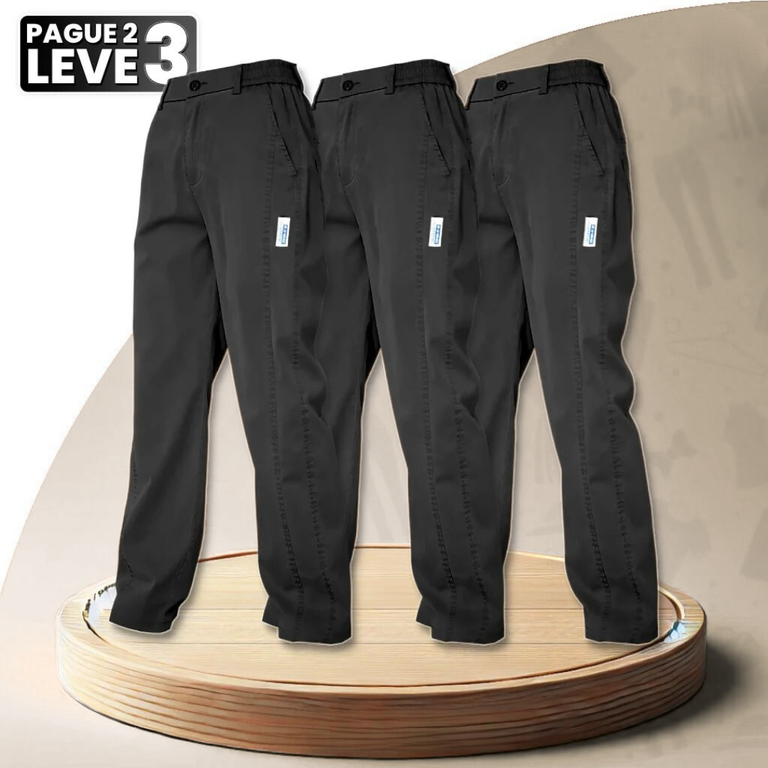 [Pague 2, Leve 3] Calça Feminina Aurora em Malha de Seda Gelo e Poliéster (Sua Nova Peça Favorita!)