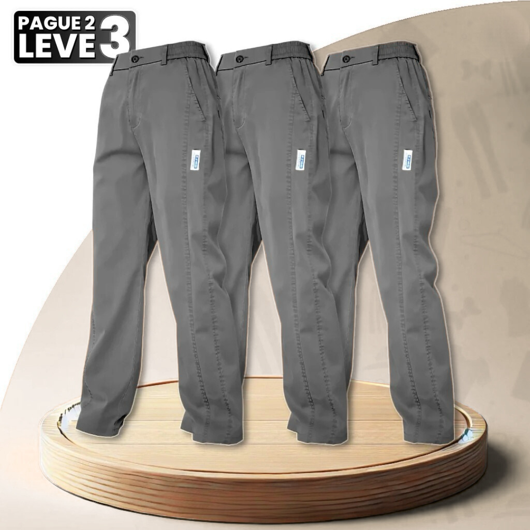 [Pague 2, Leve 3] Calça Feminina Aurora em Malha de Seda Gelo e Poliéster (Sua Nova Peça Favorita!)