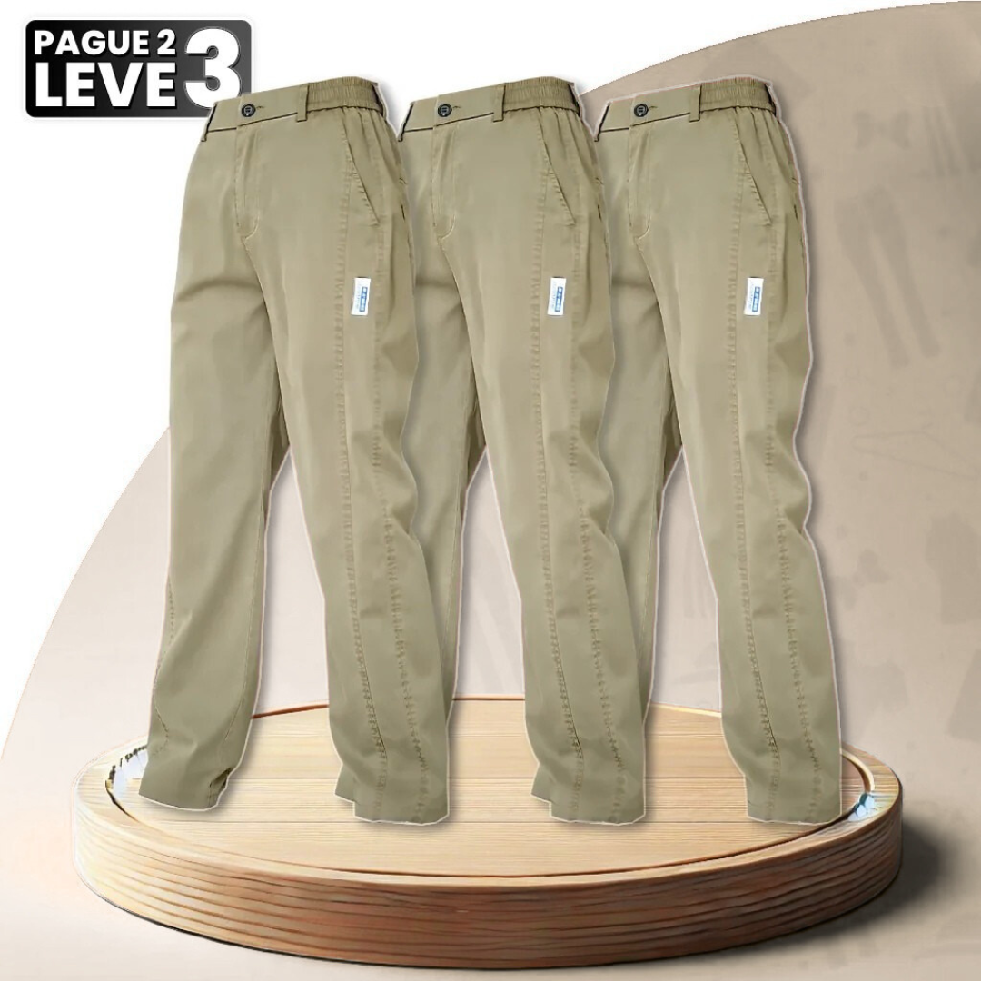 [Pague 2, Leve 3] Calça Feminina Aurora em Malha de Seda Gelo e Poliéster (Sua Nova Peça Favorita!)