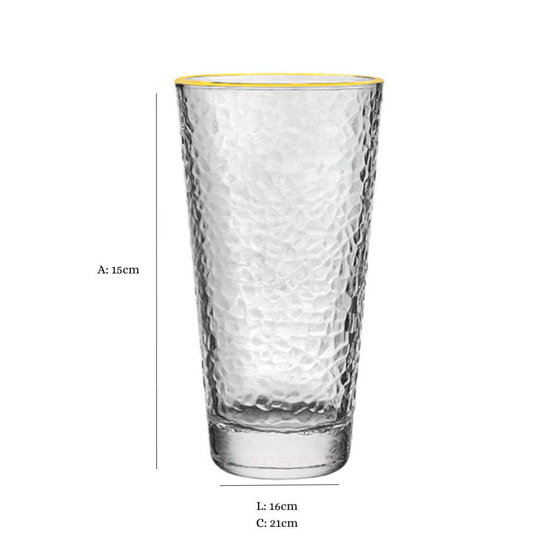 Jogo 6 Copos Hammers 350ml