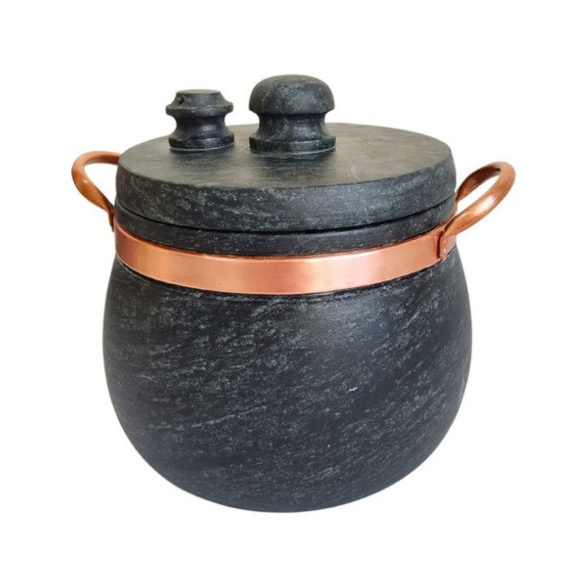 Panela de Pressão Pedra Sabão Bojuda 3,0 Litros