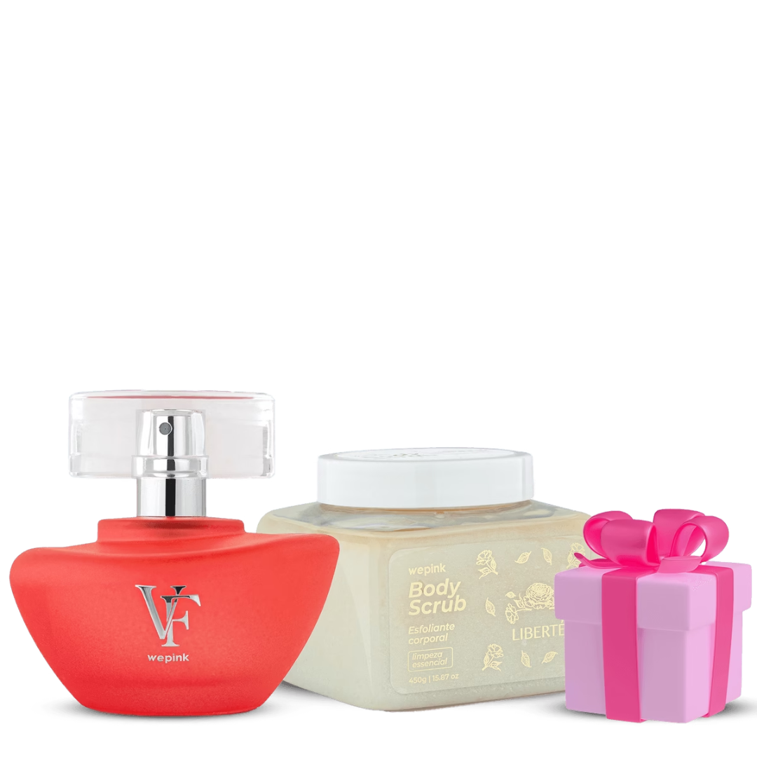 Kit VF Seduce + Body Scrub Liberté + Surpresa – Wepink